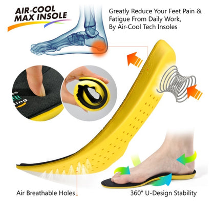 💥Hot sale💥 Men's Comfortable Breathable Orthopedic Leather Walking Hiking Shoes