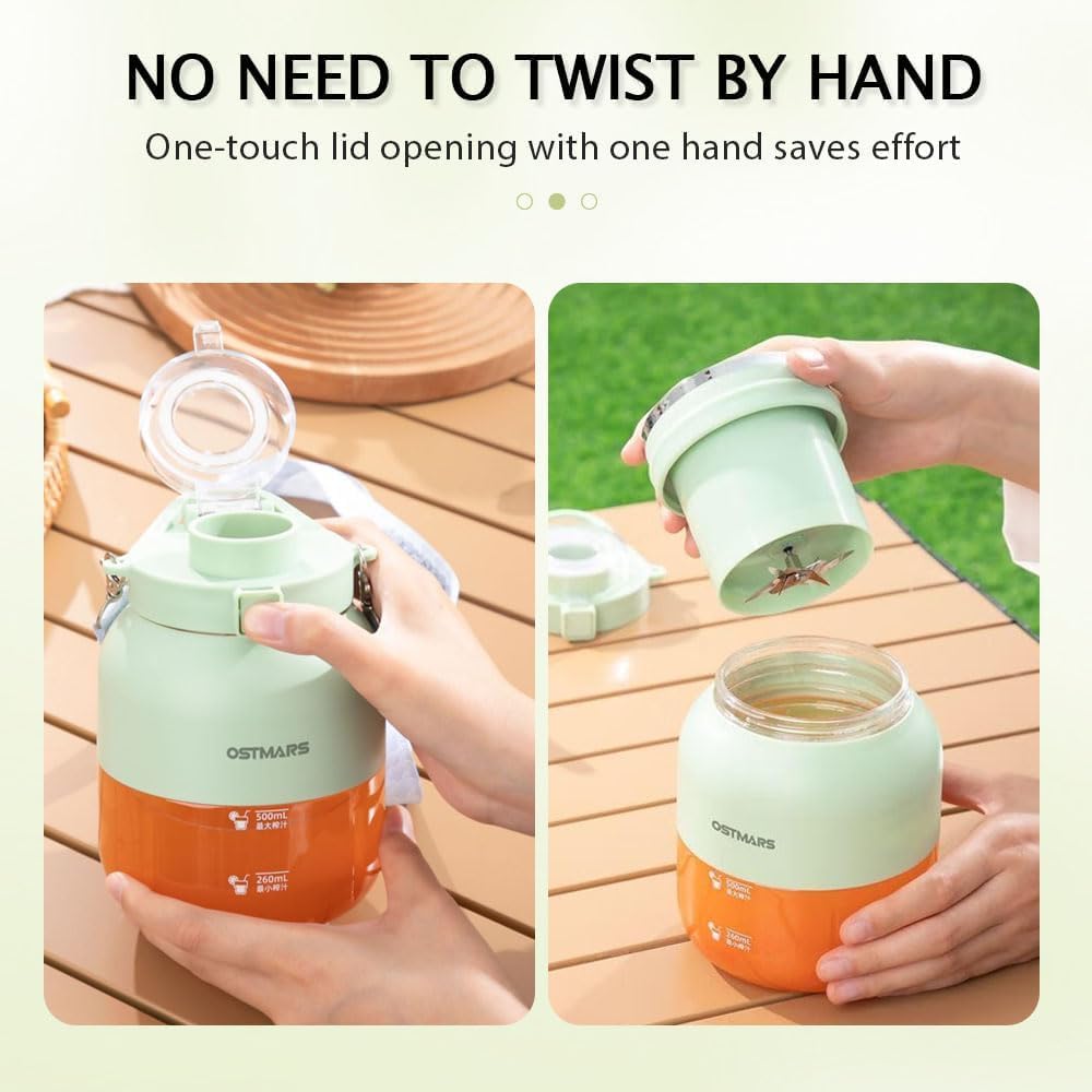 ⛱️Summer essentials 50% Off🥤Personal Blender for Smoothies & Shakes – Large Capacity Portable Juicer Cup | Travel, Gym, Office Friendly