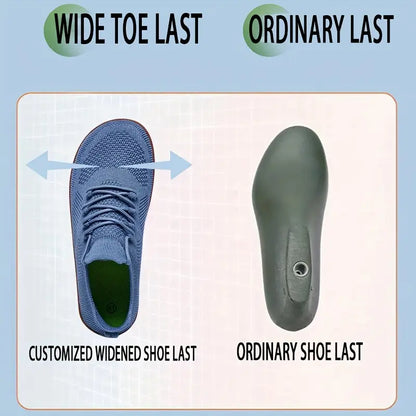 Last Day 50% Off❤️ WideOrthoFit™ Barefoot Slip-on Shoes, Orthopedic Walking Shoes for Men & Women