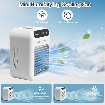 Summer Sale 50% Off🎁 Portable Air Conditioners, 3-In-1 Cooling Fan with 2-Speed Mist Fan