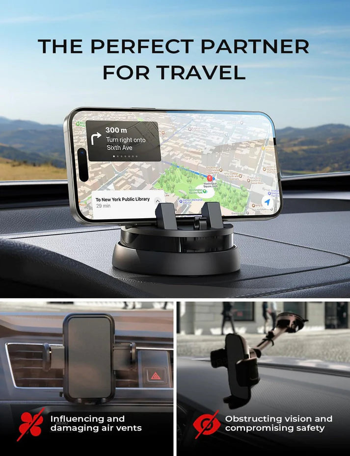 HOT SALE 45%🔥WVHolder® NEW 360° Rotating Car Phone Holder