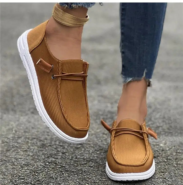 🍂 Early Fall Deal – 50% OFF❤️ Women’s Orthopedic Comfort Slip-On Shoes – Wide Toe Box, Anti-Slip & All-Day Walking Support