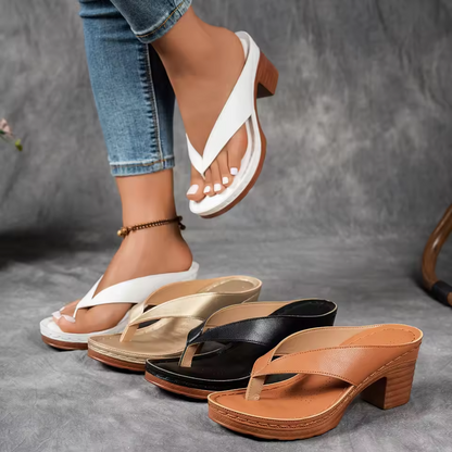 🌼Spring Sale 49% Off❤️ Women's Stylish High-Heeled Summer Sandals | Comfortable, Breathable & Versatile