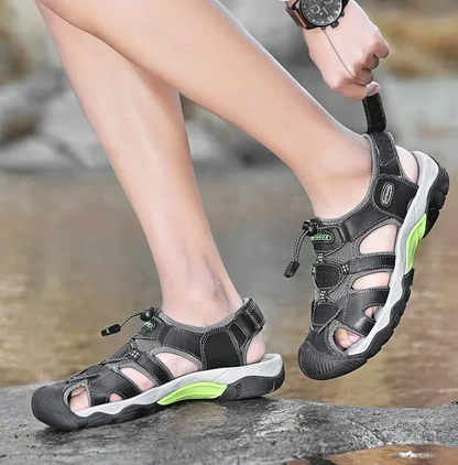 Early Summer Sale 50% Off💝 Plus Size Summer Casual Outdoor Orthopedic Slip-on Shoes, Summer Hiking Sandals