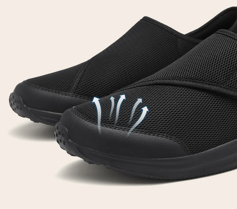 Summer Promotion 49% Off❤️ Orthopedic Wide Velcro Walking Shoes