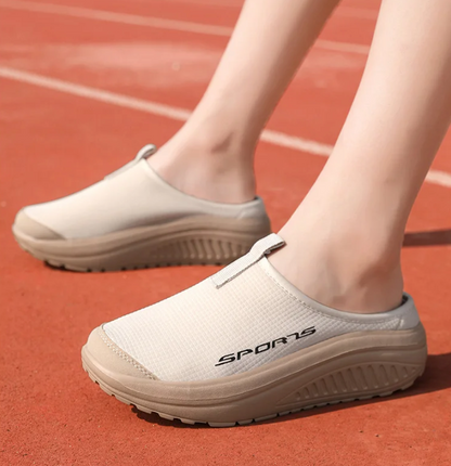 Summer Promotion 50% Off❤️ Breathable Mule Sneakers for Women – Lightweight Comfort with Arch Support