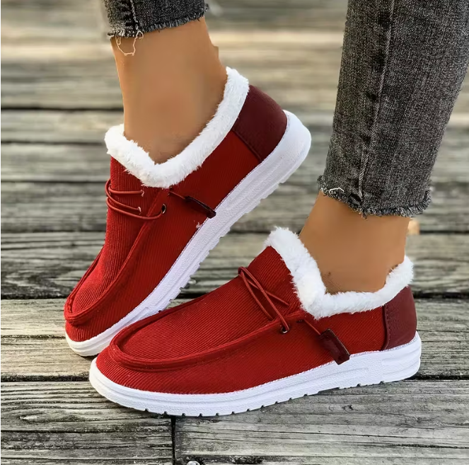 Fall Comfort Sale 50% Off❤️ CozyStep™ Women’s Orthopedic Fur-Lined Slip-On Shoes