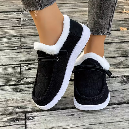 Fall Comfort Sale 50% Off❤️ CozyStep™ Women’s Orthopedic Fur-Lined Slip-On Shoes