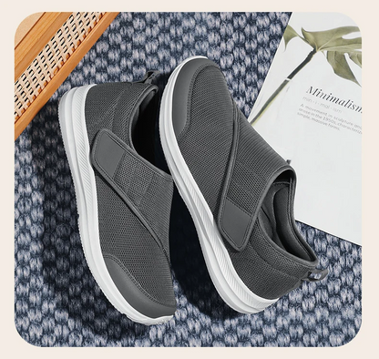 Summer Promotion 49% Off❤️ Orthopedic Wide Velcro Walking Shoes