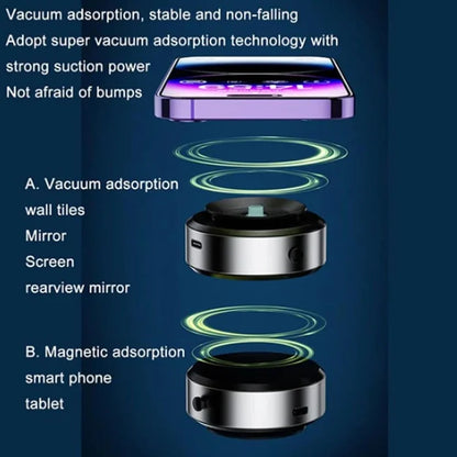 HOT SALE 45% OFF🔥Double-Sided Phone Holder: Innovative Dual Suction Cup and Magnetic Design