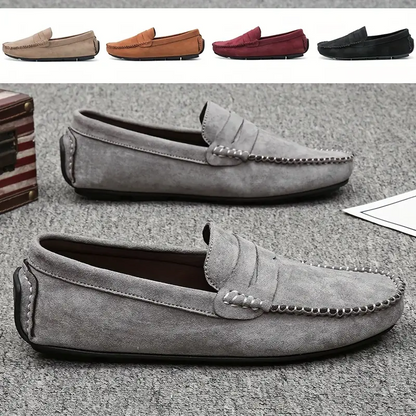 Spring & Summer Promotion 49% Off🔥 Men's Fashion Comfort Slip-on Loafers Shoes, Wear-resistant Non-Slip Smart Casual Walking Shoes
