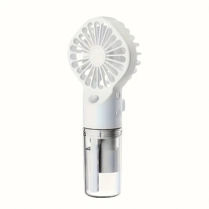 🔥Summer Sale 50% Off ❄️2-in-1 Handheld Portable Spray Mist Fan with USB Rechargeable