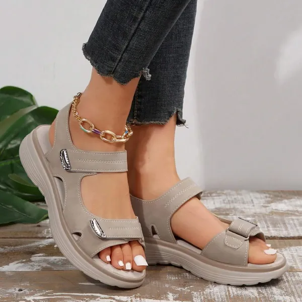 🕊Spring Special 49% Off❤️ Women's Ultra-Comfy Wide Adjustable Platform Sandals