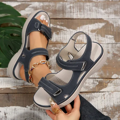 🕊Spring Special 49% Off❤️ Women's Ultra-Comfy Wide Adjustable Platform Sandals