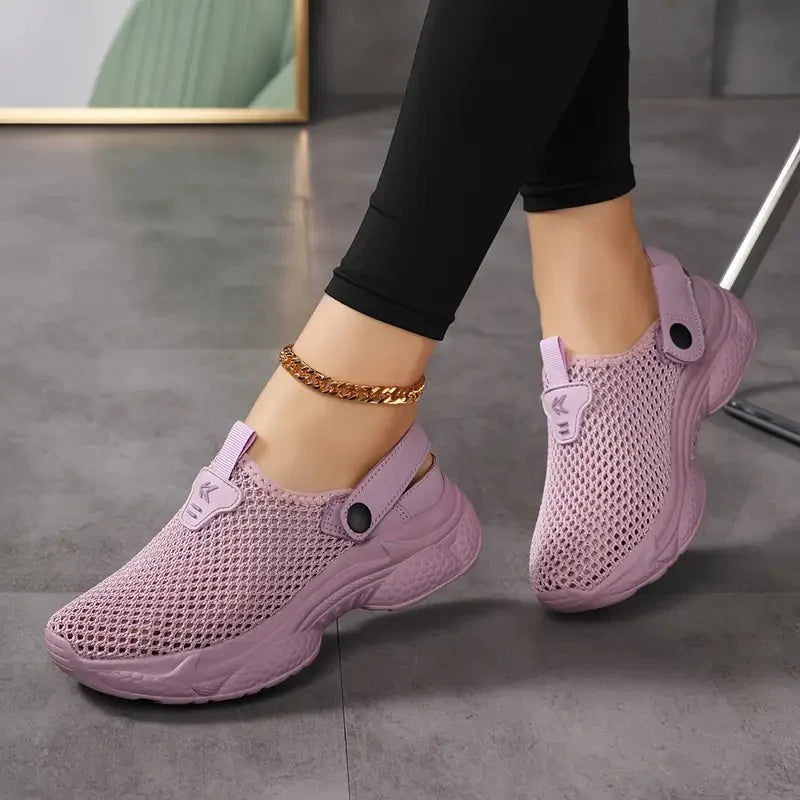 Summer Sale 50% Off❤️ Women's Breathable Mesh Orthopedic Slip-on, Daily Wear & Walks with Arch Support